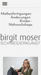 Mobile Screenshot of birgitmoser.at